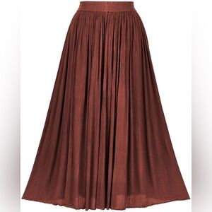 Holy Clothing Celestial Petticoat Skirt Harvest Auburn Small Renaissance Faire